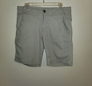 True Craft Men's TanFlat Front Shorts
